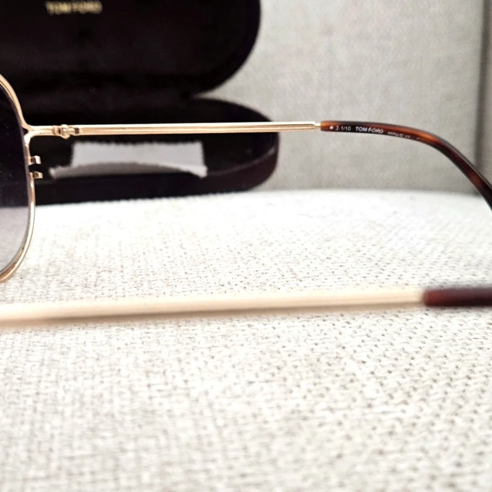 Tom Ford Infinity Aviator Sunglasses - Picture 3 of 5